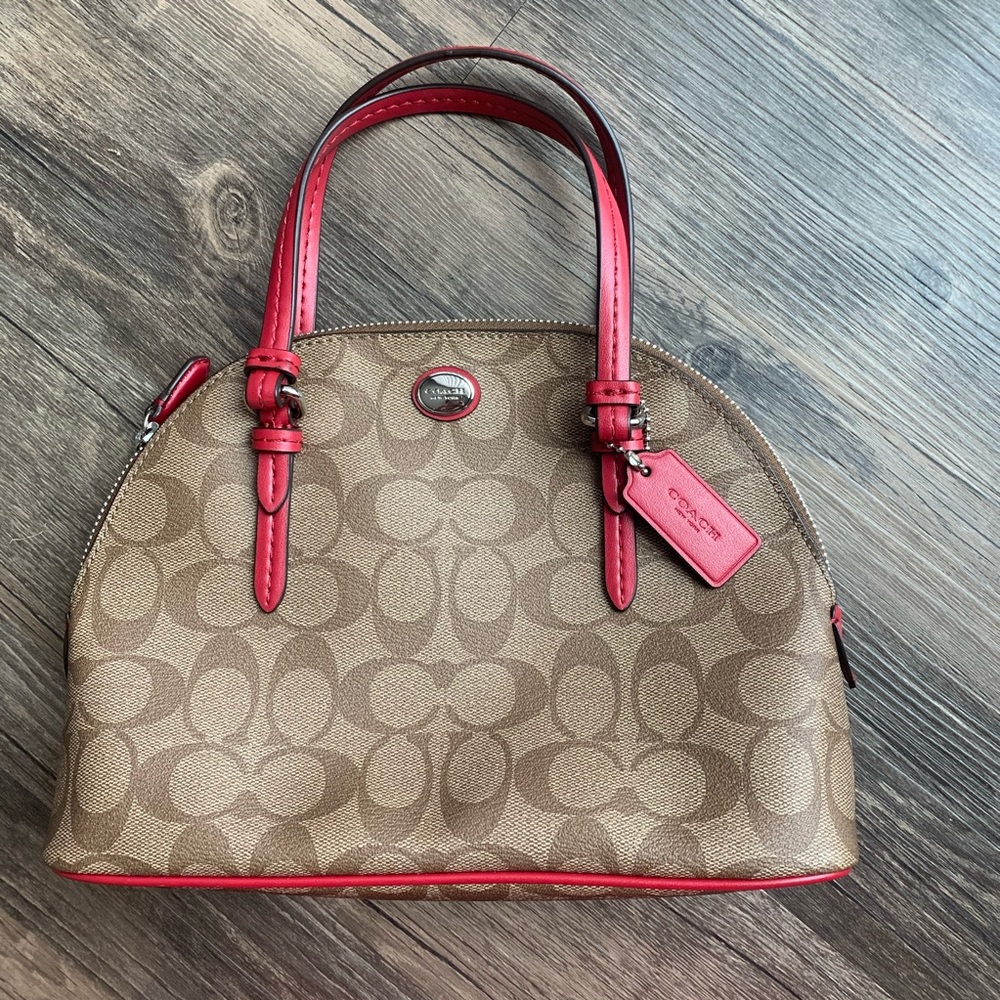 Coach Mini Hand Bag w/ Crossbody Strap